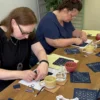 Sashiko sticken Workshop in Mannheim