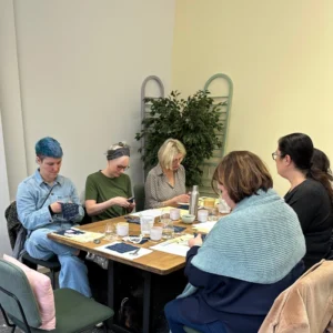 Sashiko sticken Workshop in Mannheim