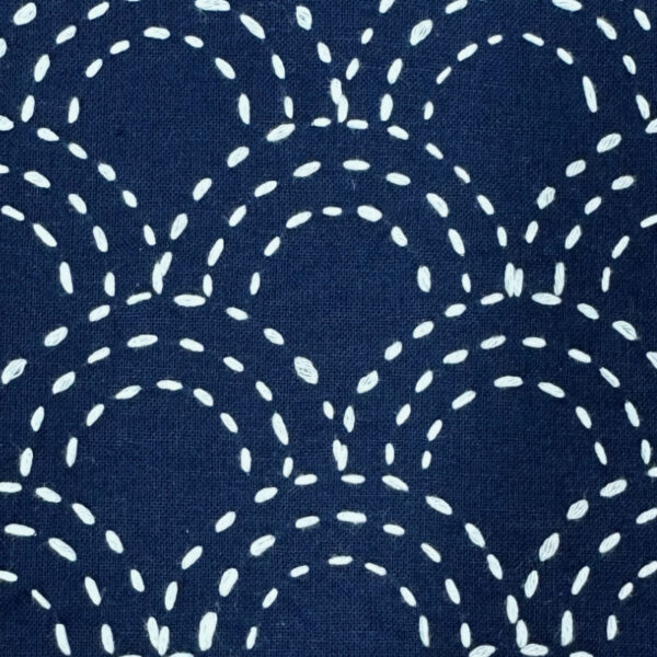 Sashiko Stickanleitung – Seigaiha („Meereswellen“)