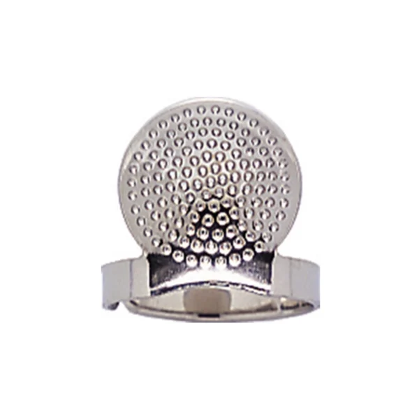 Clover Ringfingerschutz mit Platte, Sashiko Fingerhut