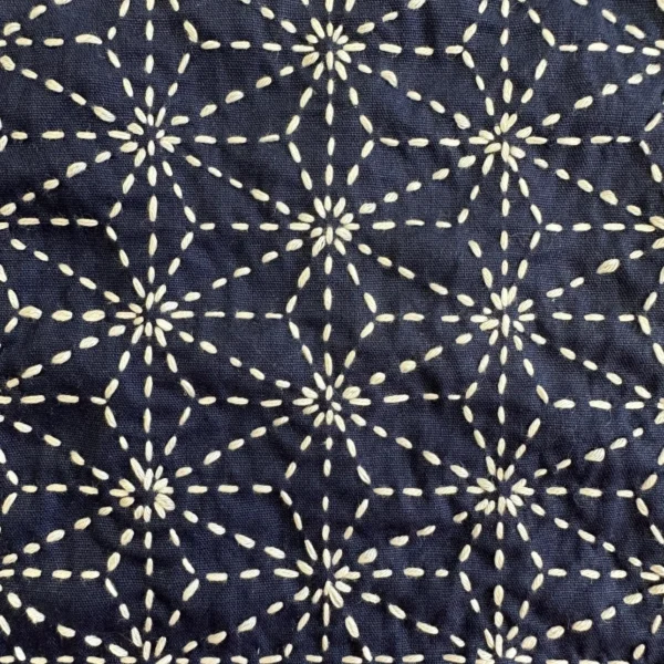 Sashiko Anleitung Asanoha Hanfblatt als digitaler Download