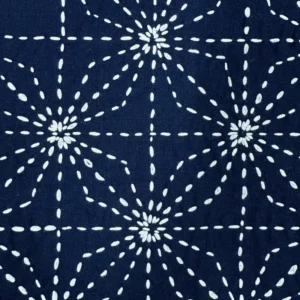 Sashiko Stickanleitung Ganzezashi Seeigelstich als digitaler Download