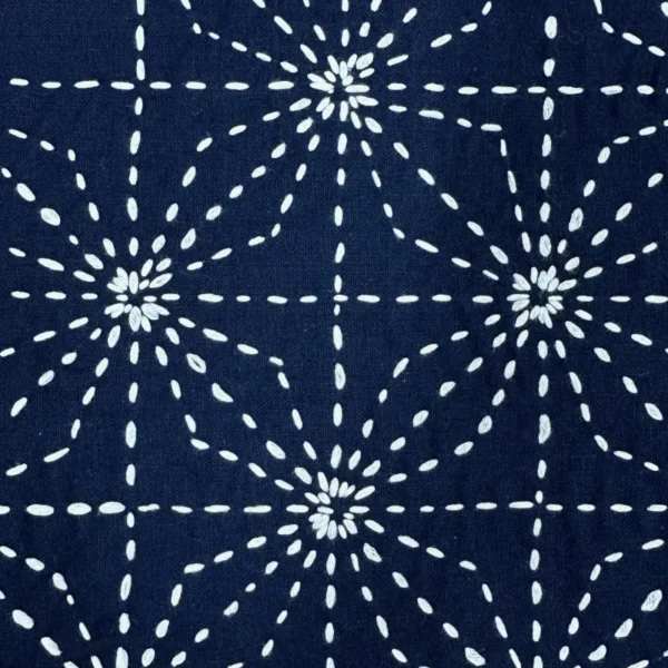 Sashiko Stickanleitung Ganzezashi Seeigelstich als digitaler Download
