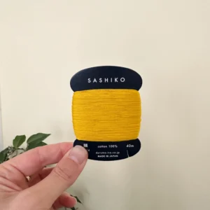 Daruma Sashiko Garn 40m 204 sonnengelb
