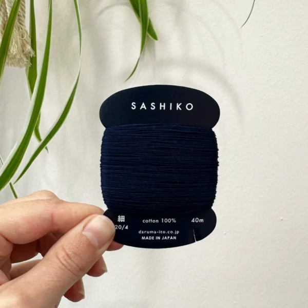 Daruma Sashiko Garn 40m 216 dunkelblau