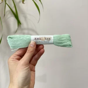 Olympus Sashiko Garn, Awai-iro, A3, Mint Cream